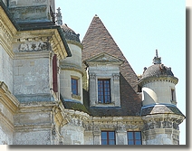 toiture du château