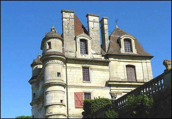 façade ouest du château