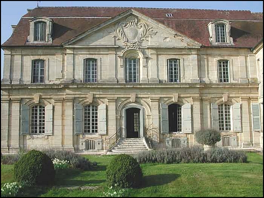 façade sud du château