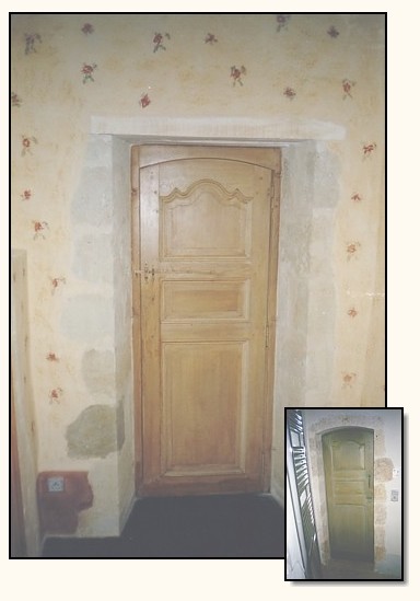 Porte d'une chambre