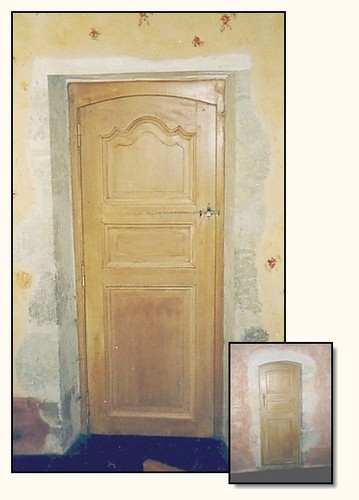 Porte d'une chambre