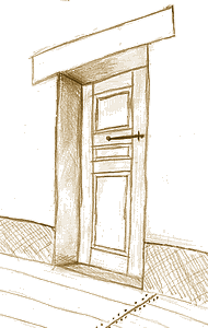 Croquis d'une porte