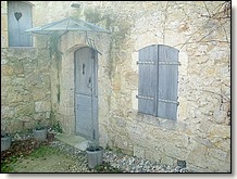 Volets et porte d'entrée