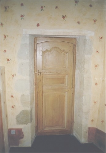 Porte d'une chambre