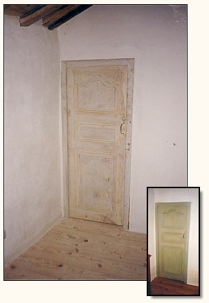porte d'une salle de bain