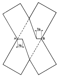 ASSEMBLAGE A DEMI-BOIS OBLIQUE